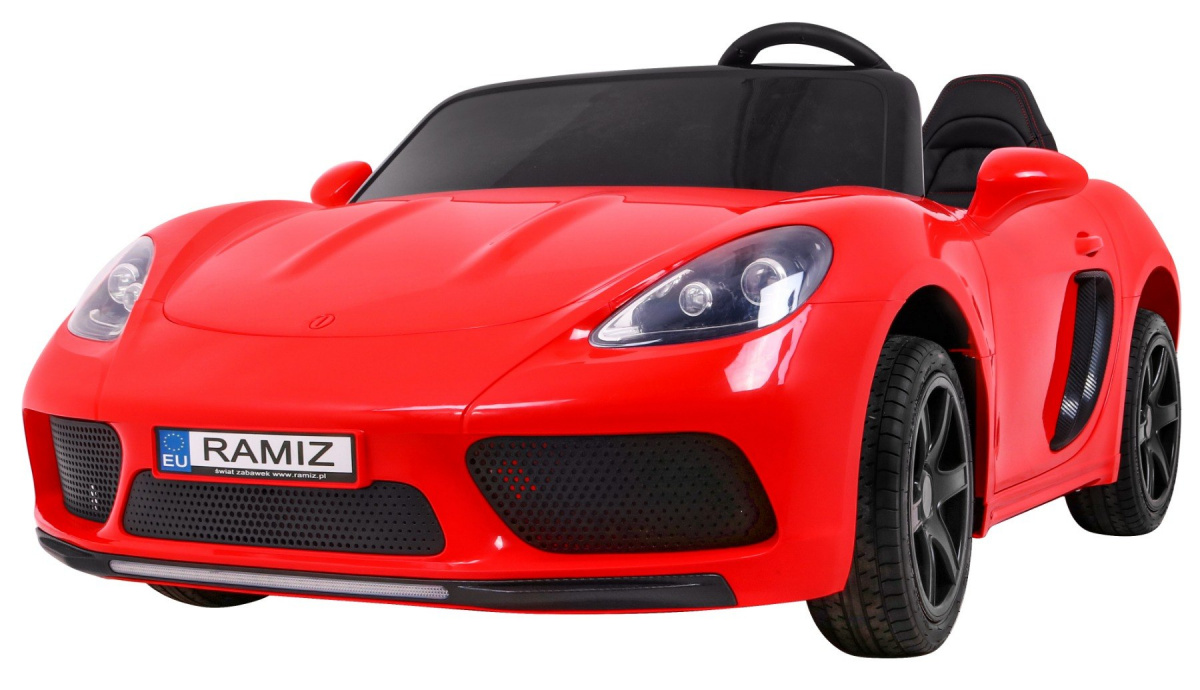 Perfecta Auto dla 2 dzieci Czerwony