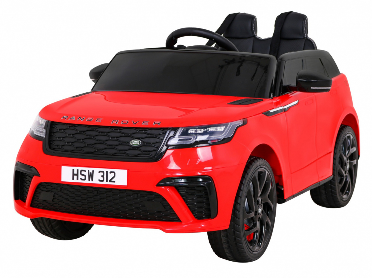 Range Rover Velar na akumulator Czerwony SUV