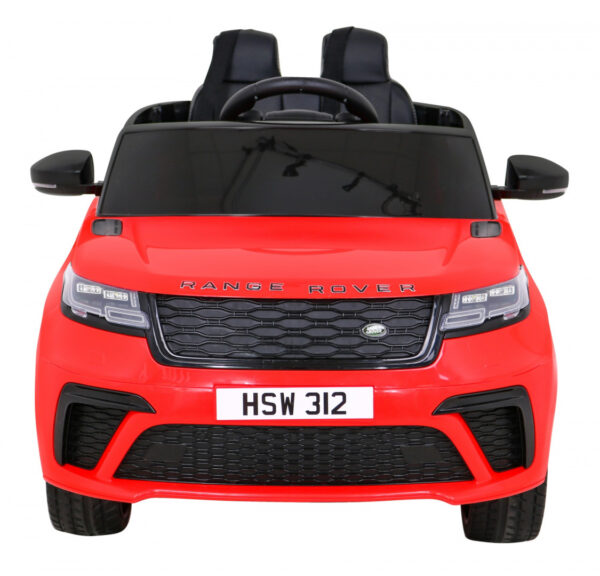 Range Rover Velar na akumulator Czerwony SUV