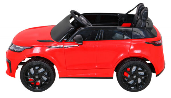 Range Rover Velar na akumulator Czerwony SUV