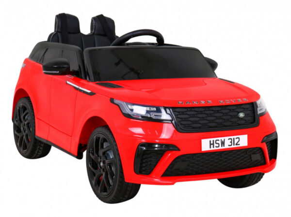 Range Rover Velar na akumulator Czerwony SUV
