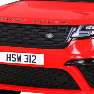 Range Rover Velar na akumulator Czerwony SUV
