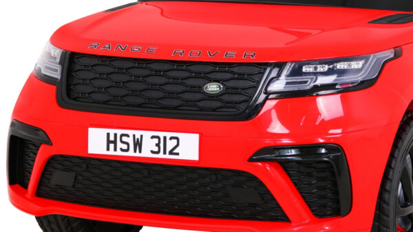Range Rover Velar na akumulator Czerwony SUV