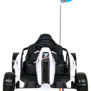 Gokart Speed 7 Drift King na akumulator dla dzieci Biały