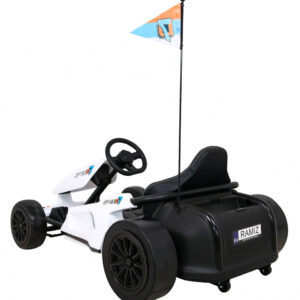 Gokart Speed 7 Drift King na akumulator dla dzieci Biały