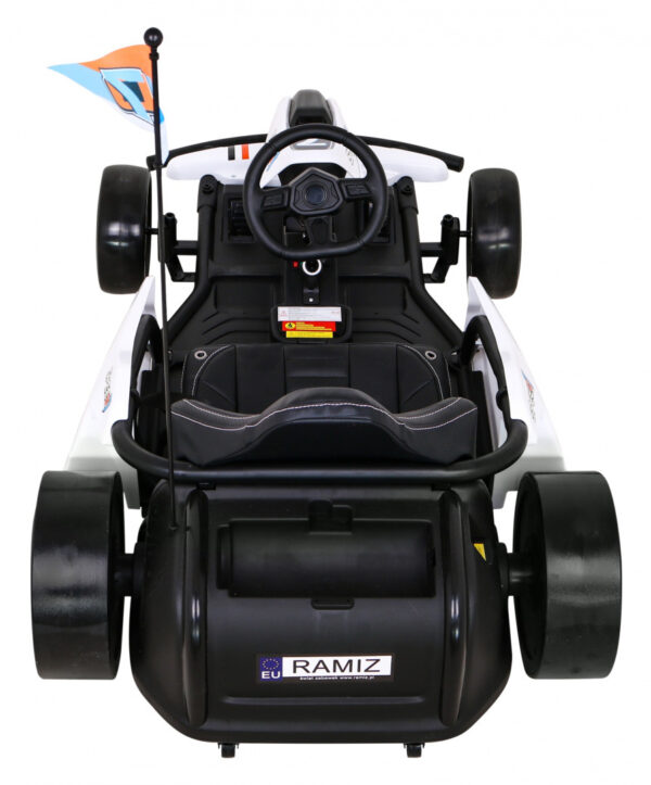 Gokart Speed 7 Drift King na akumulator dla dzieci Biały