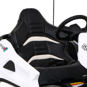 Gokart Speed 7 Drift King na akumulator dla dzieci Biały
