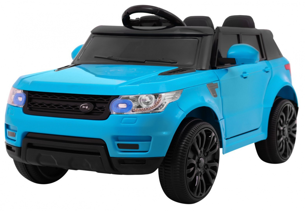 Autko Start Run na akumulator, Niebieski SUV