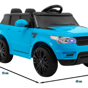 Autko Start Run na akumulator, Niebieski SUV