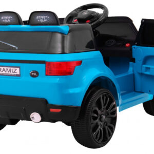 Autko Start Run na akumulator, Niebieski SUV