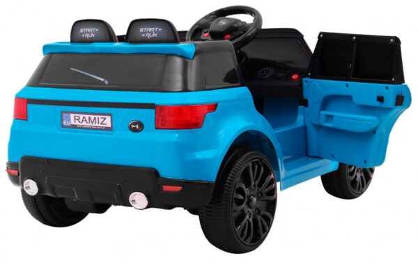 Autko Start Run na akumulator, Niebieski SUV