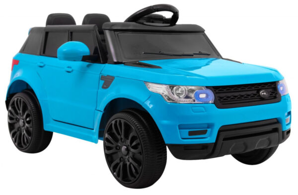 Autko Start Run na akumulator, Niebieski SUV