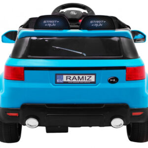 Autko Start Run na akumulator, Niebieski SUV