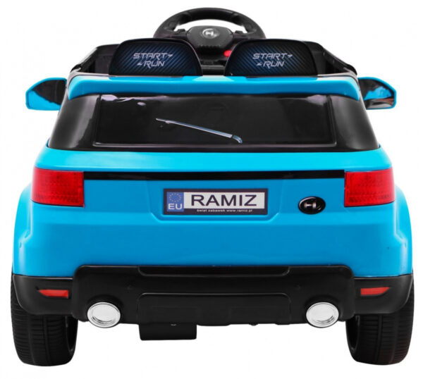 Autko Start Run na akumulator, Niebieski SUV