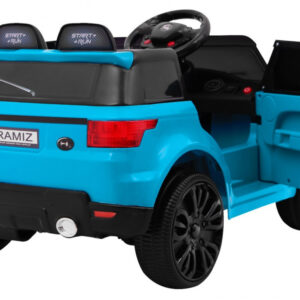 Autko Start Run na akumulator, Niebieski SUV