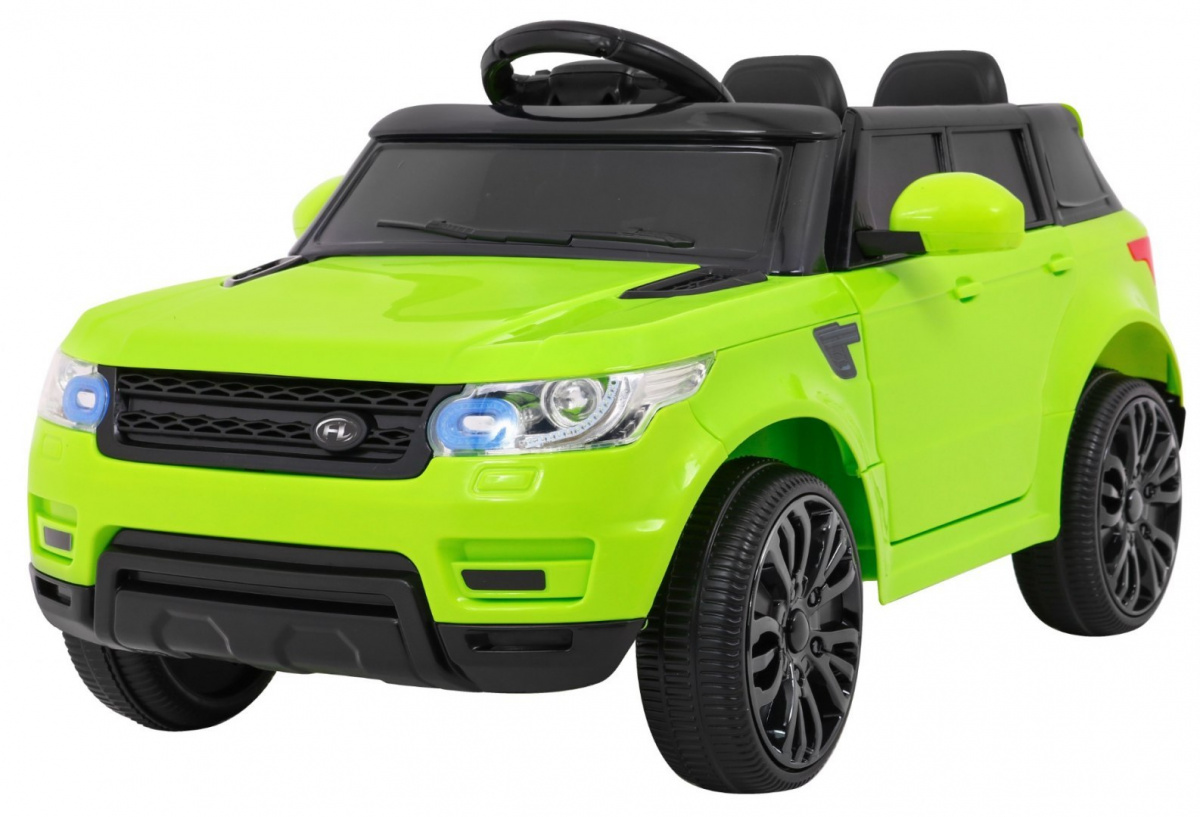 Autko Start Run na akumulator, Zielony SUV