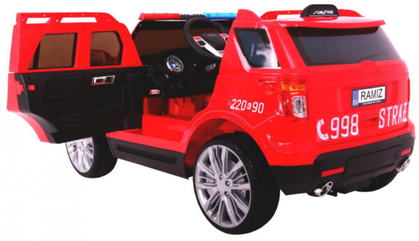 Auto SUV Straż Pożarna na akumulator dla dzieci