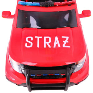 Auto SUV Straż Pożarna na akumulator dla dzieci