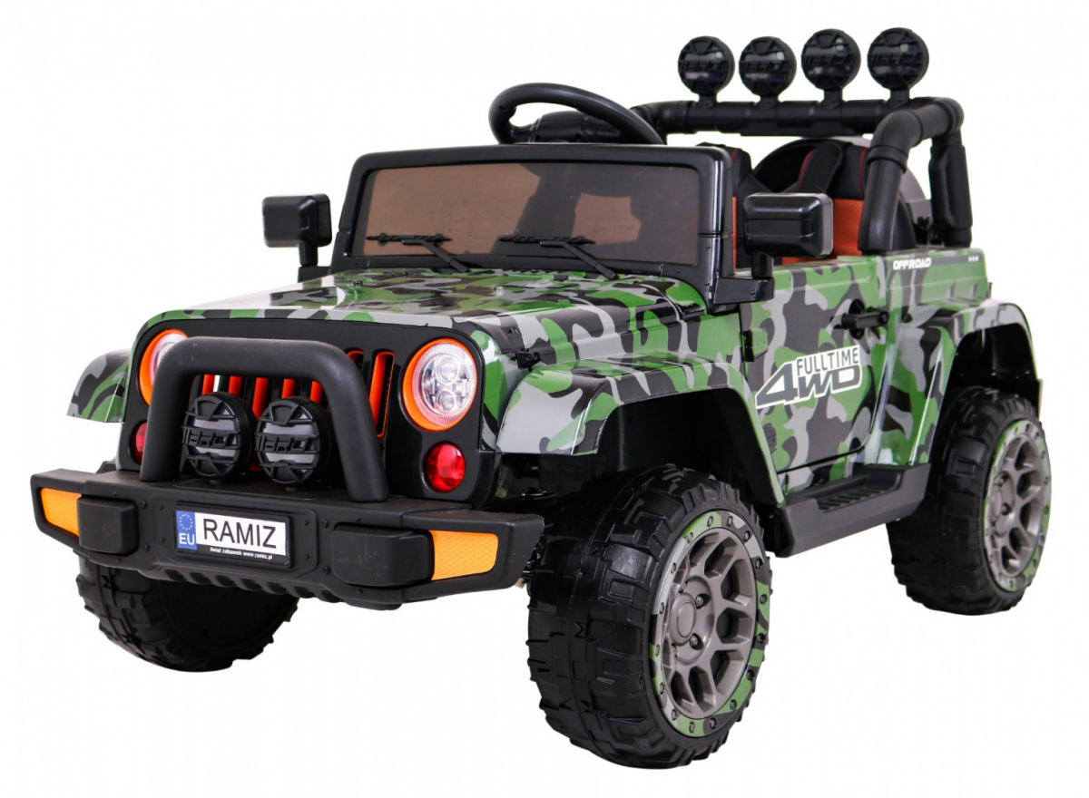 Auto Terenowe Full Time 4WD dla dzieci Lakier Moro