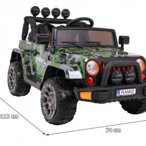 Auto Terenowe Full Time 4WD dla dzieci Lakier Moro