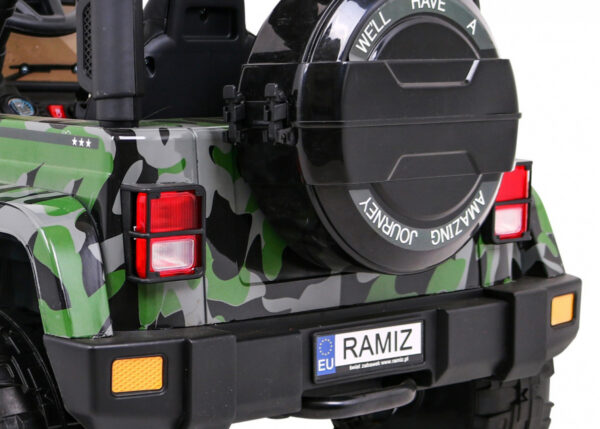 Auto Terenowe Full Time 4WD dla dzieci Lakier Moro