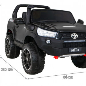 Pojazd Pickup Toyota Hilux Czarna