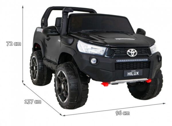 Pojazd Pickup Toyota Hilux Czarna