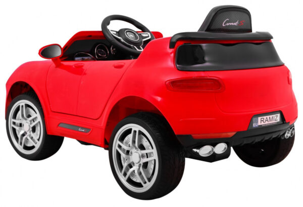 Autko Turbo-S na akumulator dla dzieci Czerwony Suv