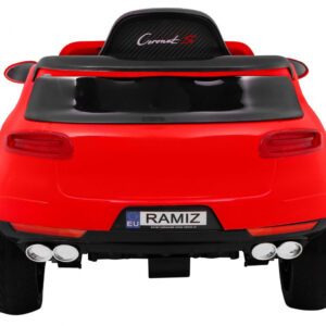 Autko Turbo-S na akumulator dla dzieci Czerwony Suv