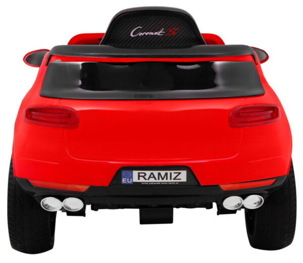 Autko Turbo-S na akumulator dla dzieci Czerwony Suv