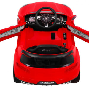 Autko Turbo-S na akumulator dla dzieci Czerwony Suv