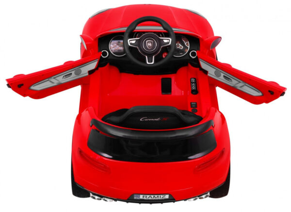 Autko Turbo-S na akumulator dla dzieci Czerwony Suv