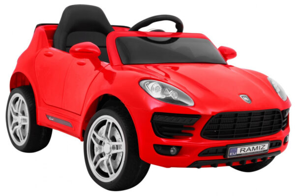 Autko Turbo-S na akumulator dla dzieci Czerwony Suv