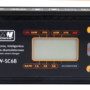 Ładowarka akumulatorowa z Wyświetlaczem LCD 12V i 24V