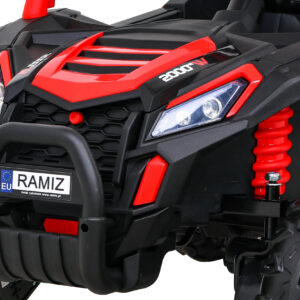 Buggy UTV 2000M Racing Auto na akumulator Czerwony