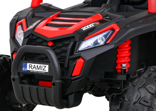 Buggy UTV 2000M Racing Auto na akumulator Czerwony