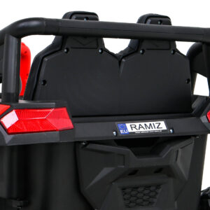 Buggy UTV 2000M Racing Auto na akumulator Czerwony
