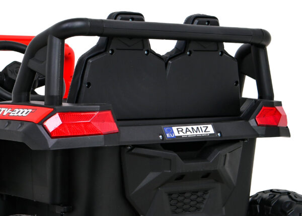 Buggy UTV 2000M Racing Auto na akumulator Czerwony