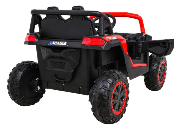 Buggy UTV 2000M Racing Auto na akumulator Czerwony