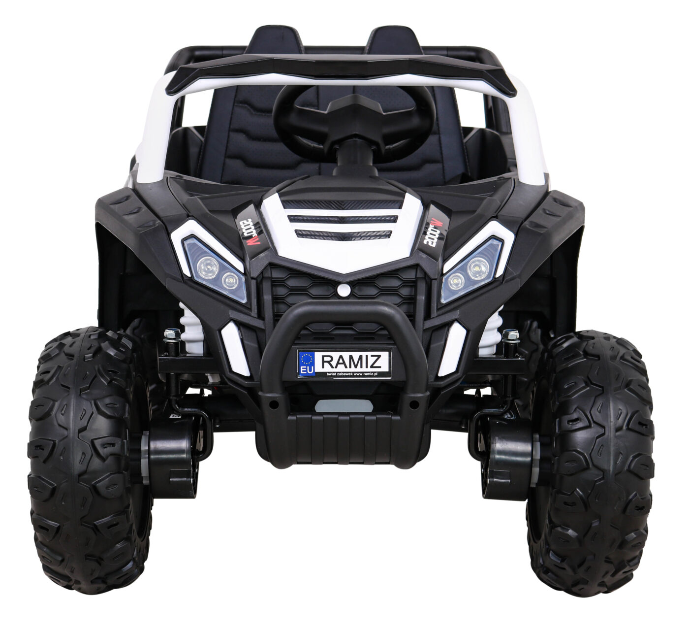 Buggy UTV 2000M Racing Auto na akumulator Biały