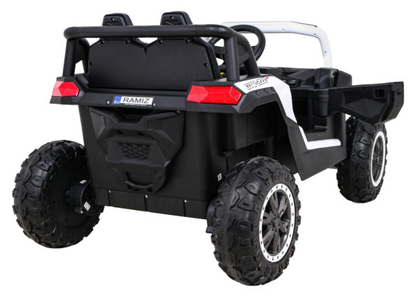 Buggy UTV 2000M Racing Auto na akumulator Biały
