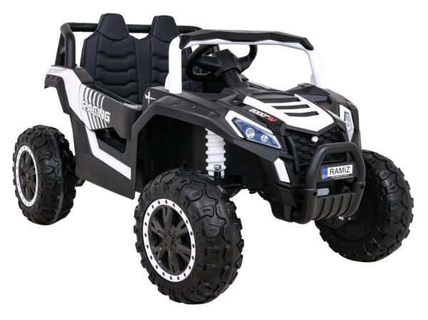 Buggy UTV 2000M Racing Auto na akumulator Biały
