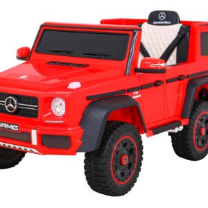 Mercedes G63 AMG Autko na akumulator Czerwony