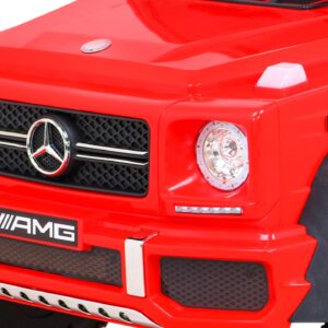 Mercedes G63 AMG Autko na akumulator Czerwony