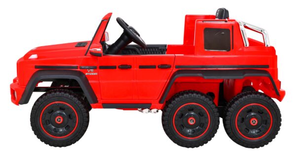 Mercedes G63 AMG Autko na akumulator Czerwony