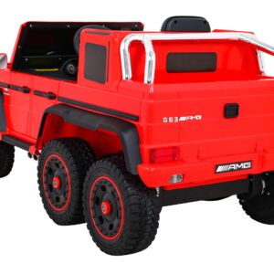 Mercedes G63 AMG Autko na akumulator Czerwony