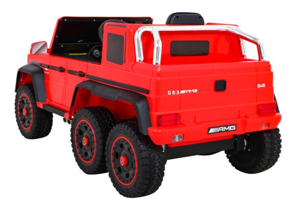 Mercedes G63 AMG Autko na akumulator Czerwony