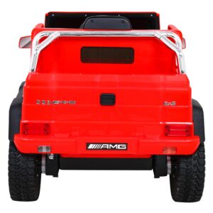 Mercedes G63 AMG Autko na akumulator Czerwony