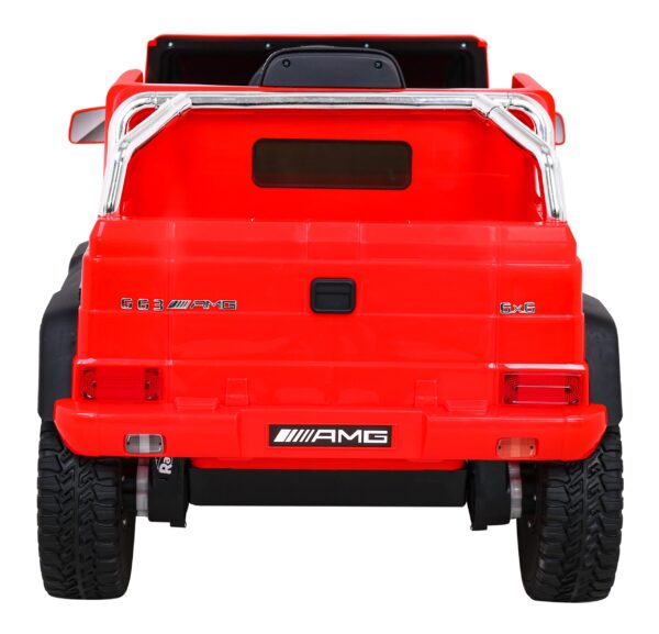 Mercedes G63 AMG Autko na akumulator Czerwony