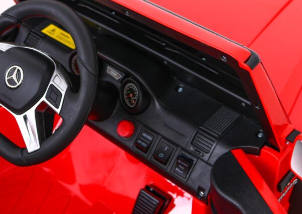 Mercedes G63 AMG Autko na akumulator Czerwony